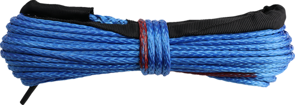 KFI PRODUCTS Winch Rope - Synthetic - Blue - 3/16" x 50' SYN19-B50