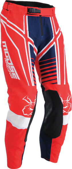 MOOSE RACING Agroid Pants - Red/White/Blue - 36 2901-10909