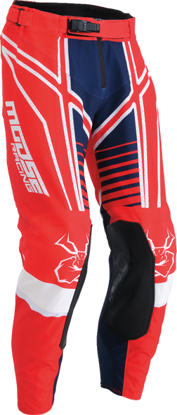 MOOSE RACING Agroid Pants - Red/White/Blue - 32 2901-10907