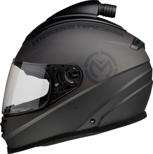 MOOSE RACING Air Intake Helmet - Black - Large 0110-8094