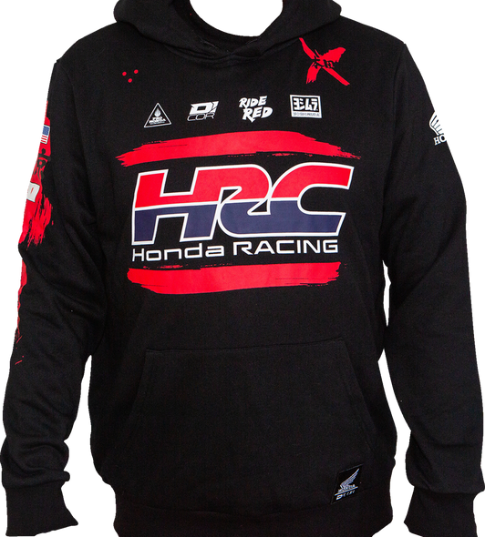 D'COR VISUALS Honda HRC Sweatshirt - Black - 2XL 85-210-5