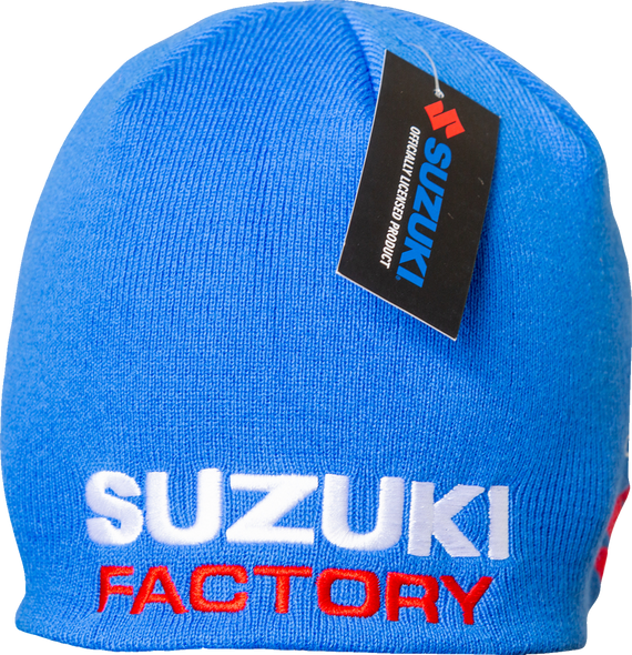 D'COR VISUALS Suzuki Factory Beanie - Blue 70-151-1