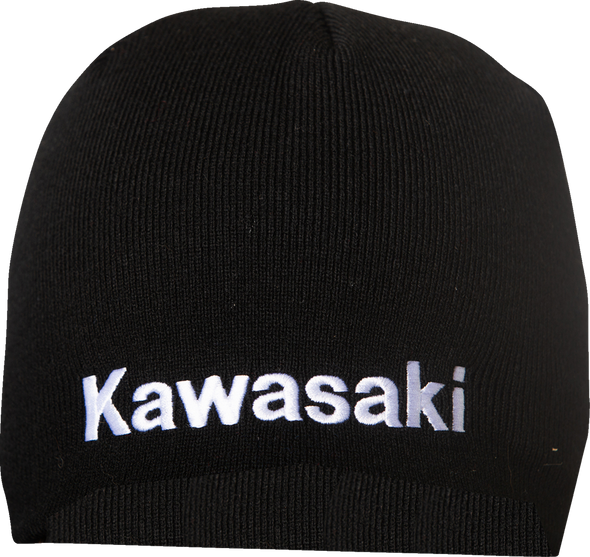 D'COR VISUALS Kawasaki Factory Beanie - Black 70-149-1