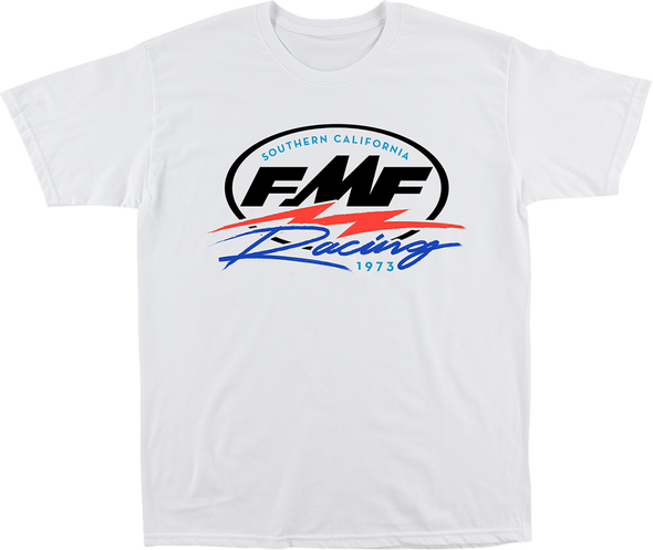 FMF Zip T-Shirt - White - 2XL SU24118907WHT2X