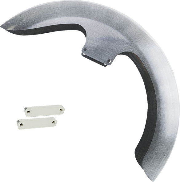 PAUL YAFFE BAGGER NATION Thicky Front Fender - 21" - With Chrome Adapters THICKY21-14L-C