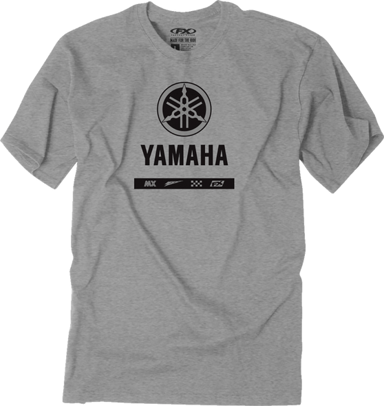 FACTORY EFFEX Yamaha Alpha T-Shirt - Heather Gray - XL 27-87236