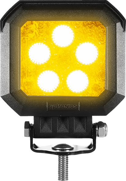OPTRONICS INC. Flood Light - Yellow - Heated Lens TLL75AHHB
