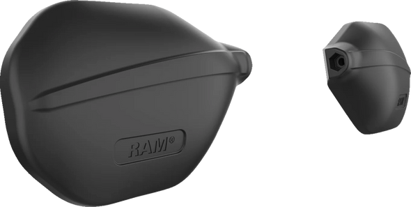 RAM MOUNTS Tough-Mirror* - Side View - Oval - Black - Left/Right RAP-465RL