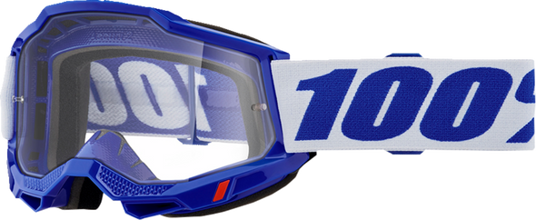 100% Accuri 2 OTG Goggle - Blue - Clear 50018-00007