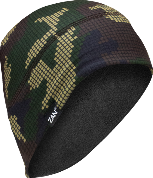 ZAN HEADGEAR SportFlex? Helmet Liner - Microfleece Lined - Digi Woodland Camo WHLF621