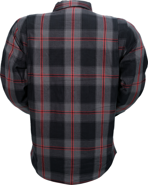 Z1R Flannel Shirt - Red - 3XL 3040-3298