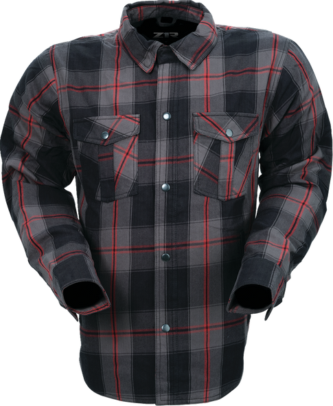 Z1R Flannel Shirt - Red - 2XL 3040-3297