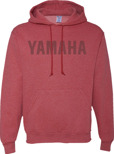 YAMAHA APPAREL Distributor Yamaha Hoodie - Heather Red - 2XL NP23S-M2296-2X