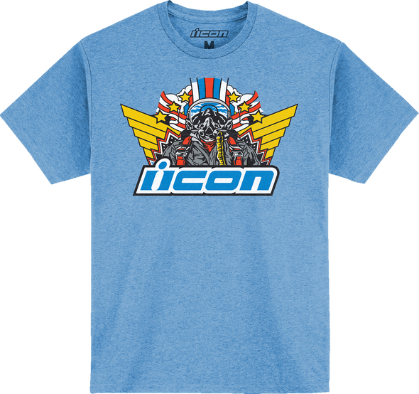 ICON Flyboy* T-Shirt - Blue - 2XL 3030-23470