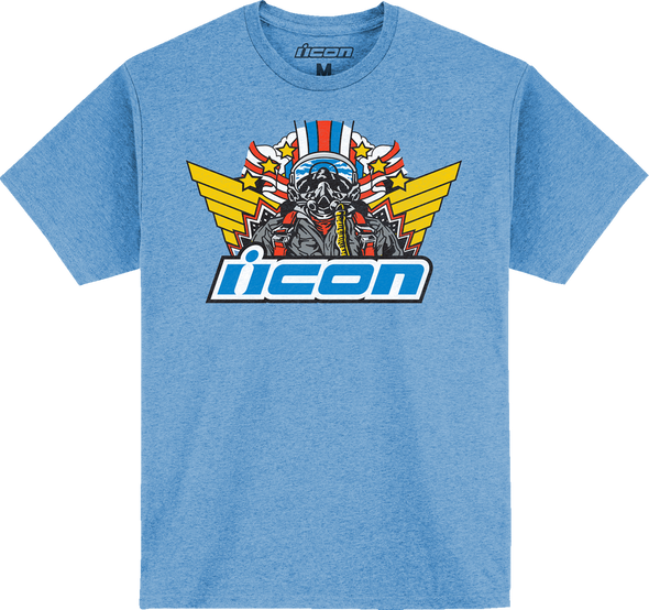 ICON Flyboy* T-Shirt - Blue - 3XL 3030-23471