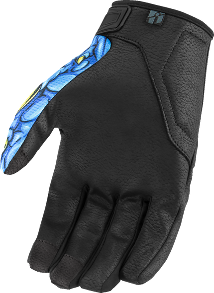 ICON Hooligan* Kryola Kreep Gloves - Blue - Small 3301-4722