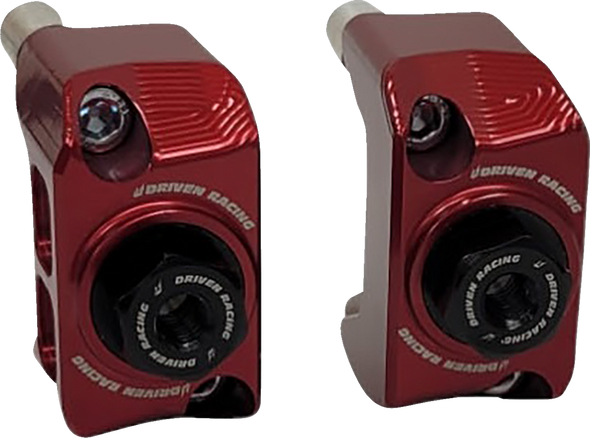 DRIVEN RACING Captive Axle Block - ZX4 - Red DRCAX-205RD