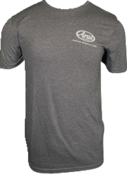 ARAI HELMETS Arai Helmet T-Shirt - Dark Heather Gray - Medium 121564