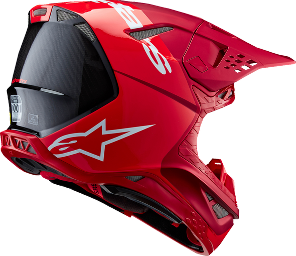 ALPINESTARS Supertech M10 Helmet - Flood - MIPS? - Red Fluo/Red - Small 8301023-3003-S