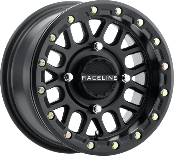 RACELINE WHEELS Wheel - Podium - Beadlock - Front/Rear - Black - 15x6 - 4/156 - 5+1 (+40 mm) A93B-56056+40