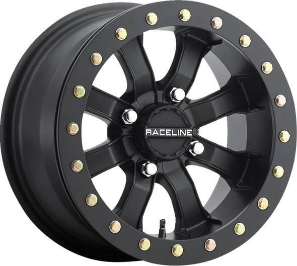 RACELINE WHEELS Wheel - Black Mamba - Beadlock - Front/Rear - Black - 15x7 - 4/137 - 5+2 A71B-57037-T-00