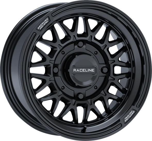 RACELINE WHEELS Wheel - Omega - Front/Rear - Gloss/Black - 15x10 - 4/137 - 5+2 A13GB-51037-00