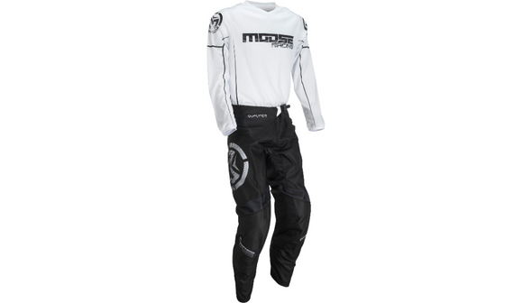 Riding Gear Combo Moose Racing Jersey XLarge + Pant 36 (sizes: XL/36) Qualifier WH
