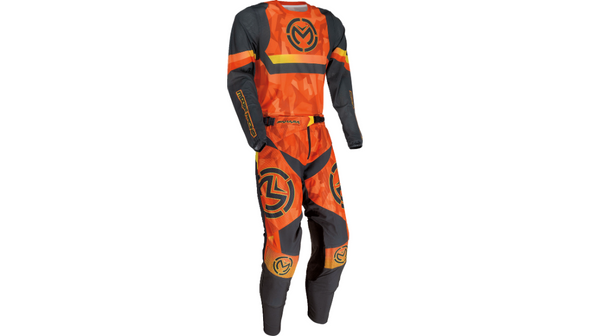 Riding Gear Combo Moose Racing Jersey Large + Pant 34 (sizes: L/34) Sahara OR