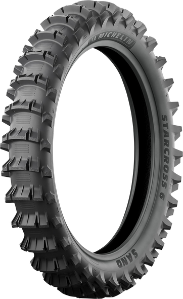 MICHELIN Tire - StarCross 6 Sand - Rear - 100/90-19 - 57M 47806