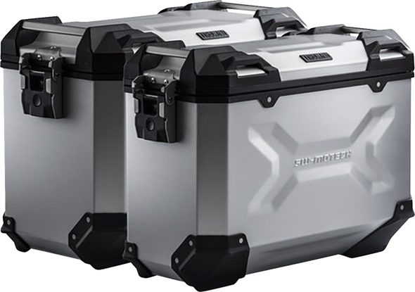 SW-MOTECH TRAX ADV Aluminum Case System - Silver - KTM Adventure 1050/1090/1190/Super Adventure 1290 '13-'20 KFT.04.333.70002/S