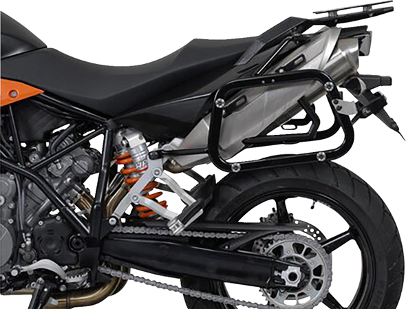 SW-MOTECH TRAX ADV Aluminum Case System - Silver - KTM Super Moto 950/SMR/SMT 990 '05-'13 KFT.04.621.70000/S