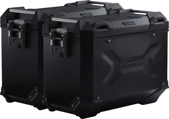 SW-MOTECH TRAX ADV Aluminum Case System - Black - KTM Super Moto 950/SMR/SMT 990 '05-'13 KFT.04.621.70100/B