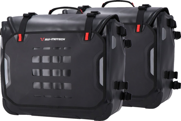 SW-MOTECH SysBag Side Bag System - Black - Suzuki V-Strom 1000 '14-'19 BC.SYS.05.440.21000B