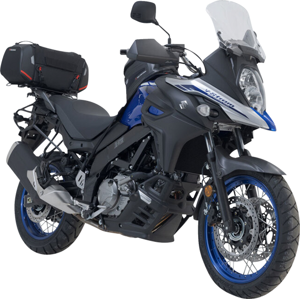 SW-MOTECH Rackpack Tail Bag System - Black - Suzuki V-Strom 650 '16-'24 GPT.05.876.30000