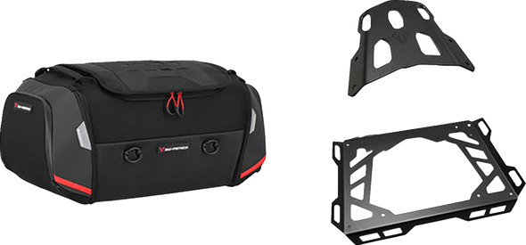SW-MOTECH Rackpack Tail Bag System - Black - Kawasaki Z900 '17-'24 GPT.08.868.30000