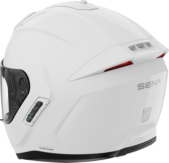 SENA Phantom Helmet - Gloss White - Large PHANTOM-GW00L3