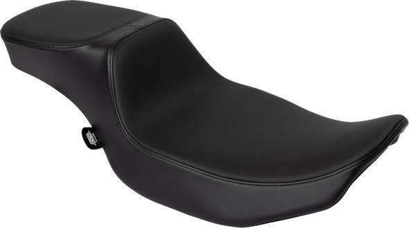 DRAG SPECIALTIES Predator III 2-Up Seat - Extended Reach - Solar Leather - Smooth - FLHX/FLTR '23-'24 4691E