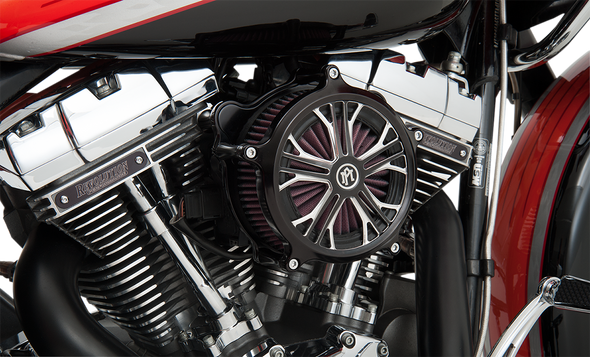 PERFORMANCE MACHINE (PM) Super Gas Air Cleaner Kit - Black 0206-2165-B