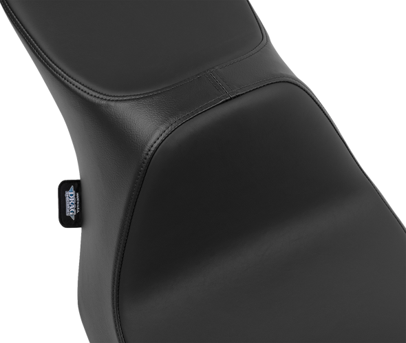 DRAG SPECIALTIES Predator III Seat - Smooth - Solar Leather - FLT/FLH '23-'24 4690E
