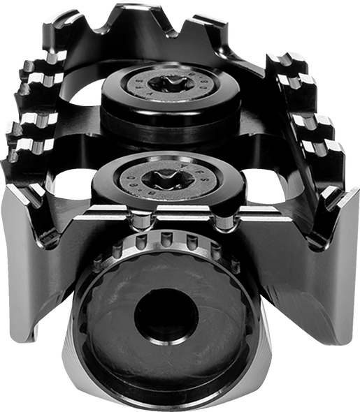 GILLES TOOLING Tech-X Enduro Footpeg - Driver - Black RGK-118-UF35-SET-B