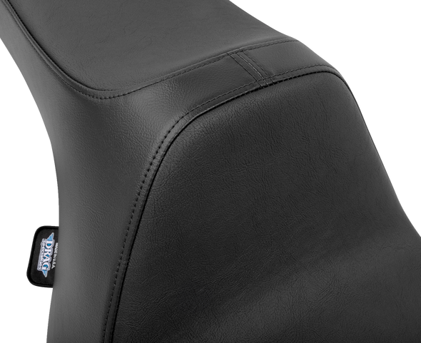 DRAG SPECIALTIES Predator III Seat - Smooth - Black - FLT/FLH '23-'24 4686A