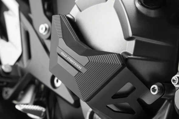 SW-MOTECH Engine Case Guard - Black - Kawasaki - Z800 STP.08.263.10000/B