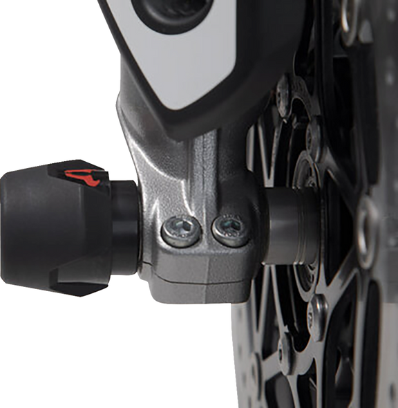 SW-MOTECH Axle Sliders - Front - Set - Triumph 850/900/1200 - Yamaha 1300 STP.11.176.10201/B