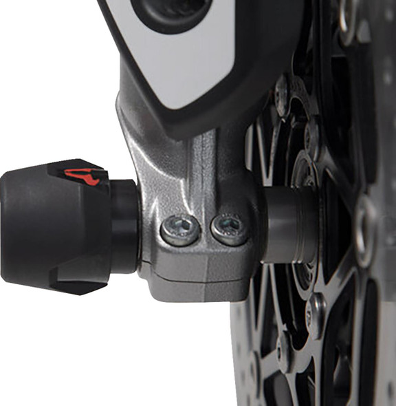  SW-MOTECH Axle Sliders - Front - Set - Triumph 850/900/1200 - Yamaha 1300 STP.11.176.10201/B 