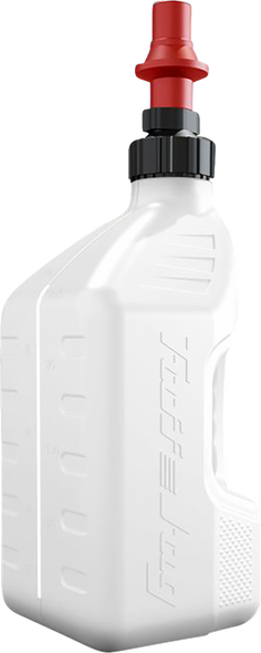 TUFF JUG Tuff Jug - Container - with View Strip/Ripper Cap - White - 2.7 US gal WURRVS10
