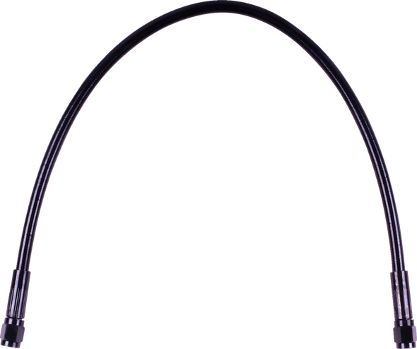 MAGNUM SHIELDING Universal XR Brake Line - 15" - Black w/ Black Fittings SBB0500-15