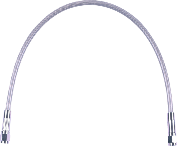 MAGNUM SHIELDING Universal XR Brake Line - 23" - Stainless w/ Chrome Fittings SSC0500-23