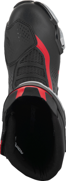 ALPINESTARS SMX-6 V3 Vented Boots - Black/Silver/Red - US 10.5/EU 45 2223225-199-45