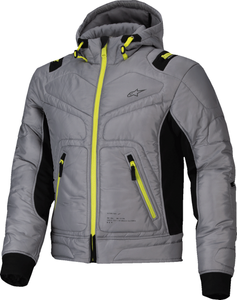 ALPINESTARS Mohobbs WP Jacket - Lunar Gray/Lime Punch - 4XL 3200925-9143-4XL