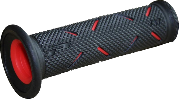 PRO GRIP 717 Road Grips - Dual - Black/Red PA071700RO02